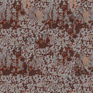 seamless metal rusted 0003